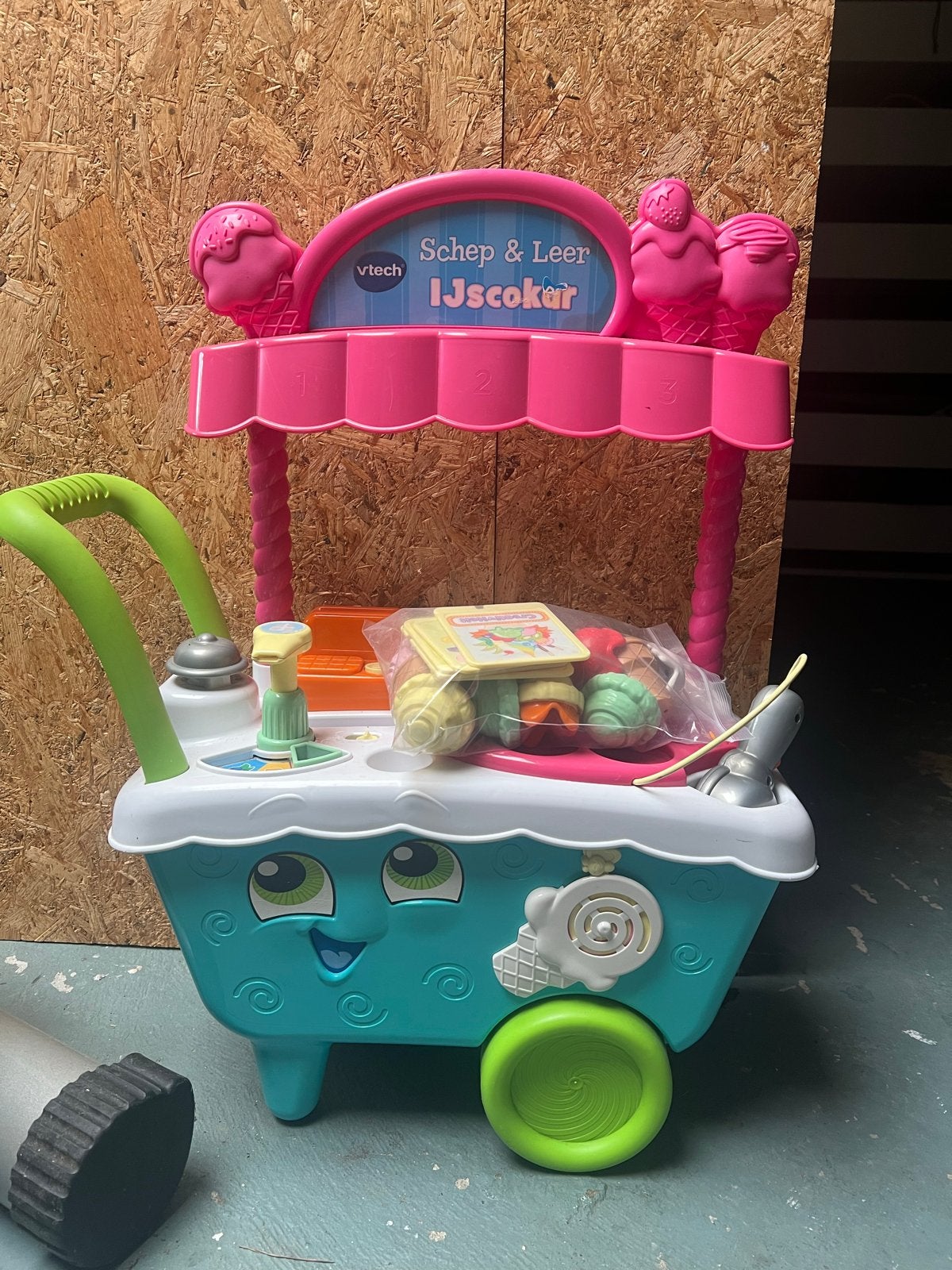 VTech Schep & Leer IJscokar met accessoires, Ophalen, Gebruikt, 2 tot 4 jaar