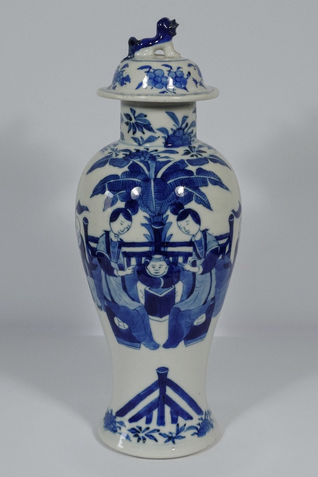Chinese blauw en wit vaas, Ophalen of Verzenden