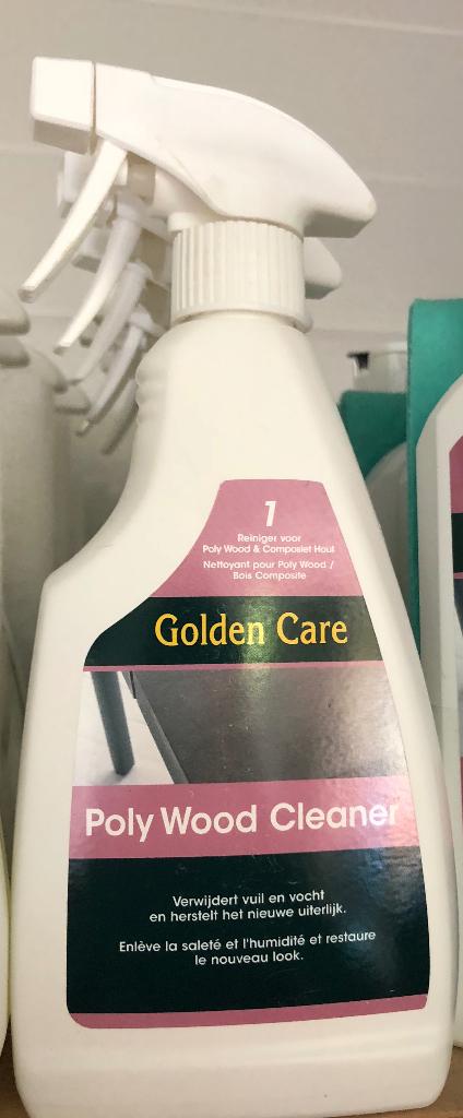 Nieuw 1 Golden Care Poly Wood Cleaner polywood reiniger hout, Huis en Inrichting, Schoonmaakartikelen, Ophalen of Verzenden