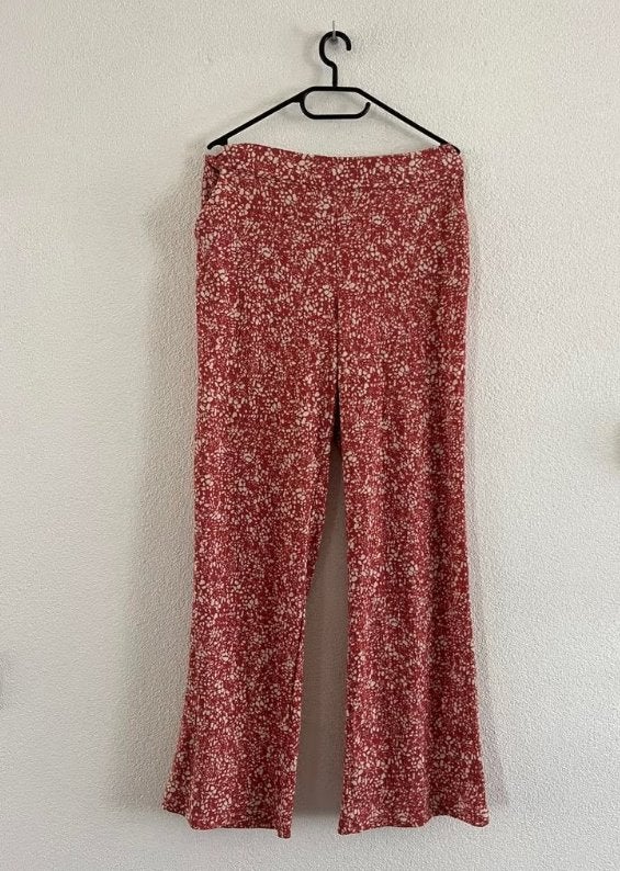 Cotton Club broek met wijde pijpen en print M / L, Maat 38/40 (M), Overige kleuren, Ophalen of Verzenden, Zo goed als nieuw