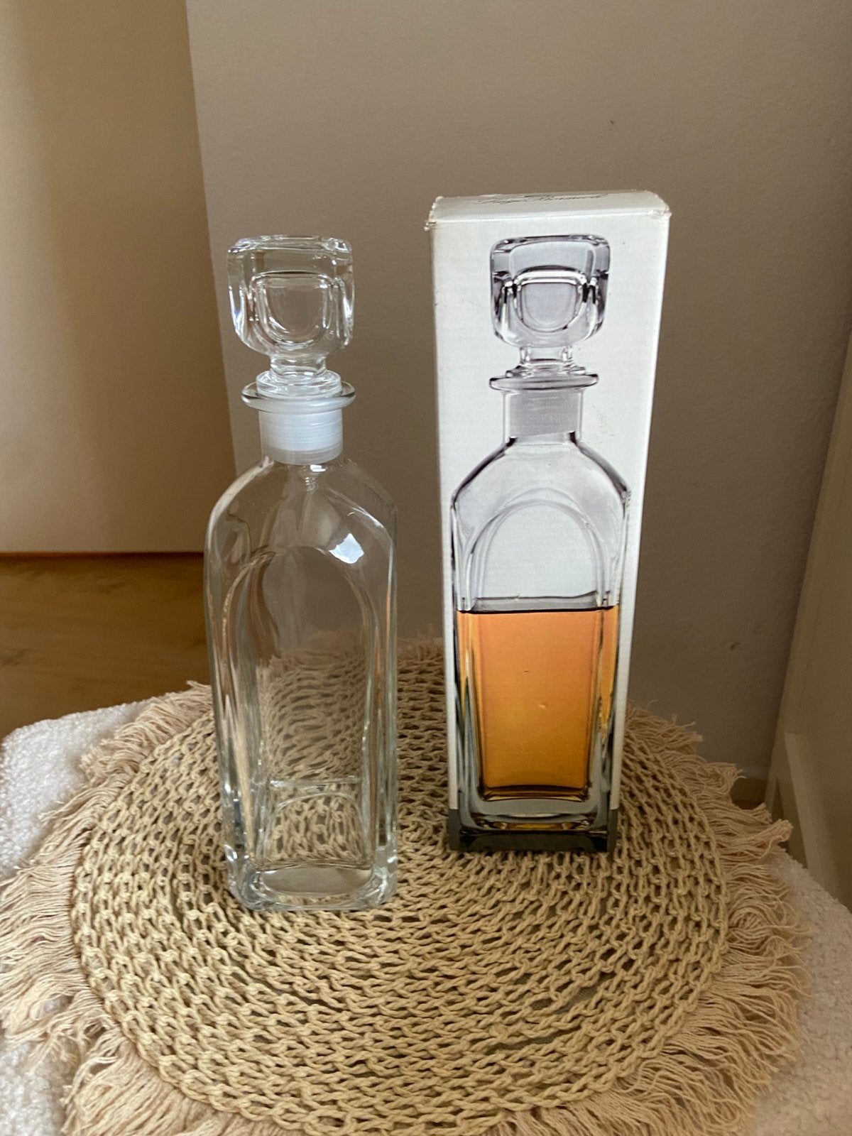 Luigi Bormioli decanter NIEUW, Verzenden