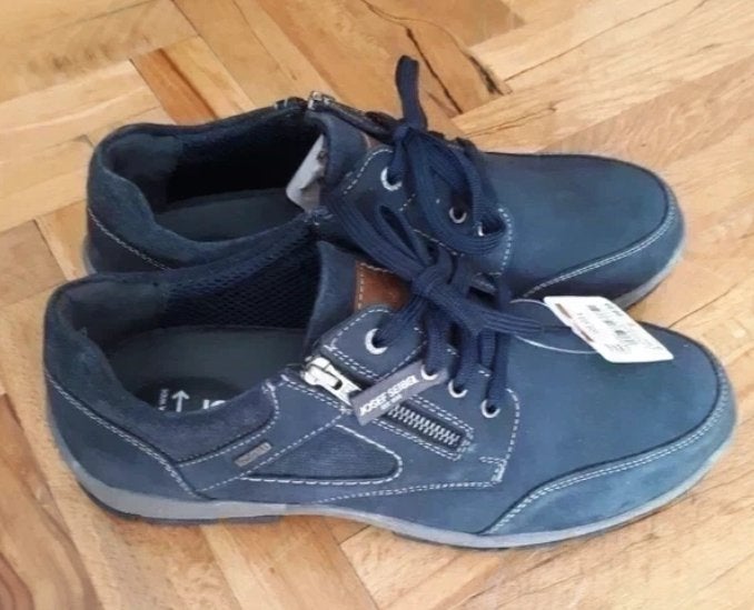 Josef Seibel Herenschoen, Blauw, Nieuw, Ophalen of Verzenden, Veterschoenen