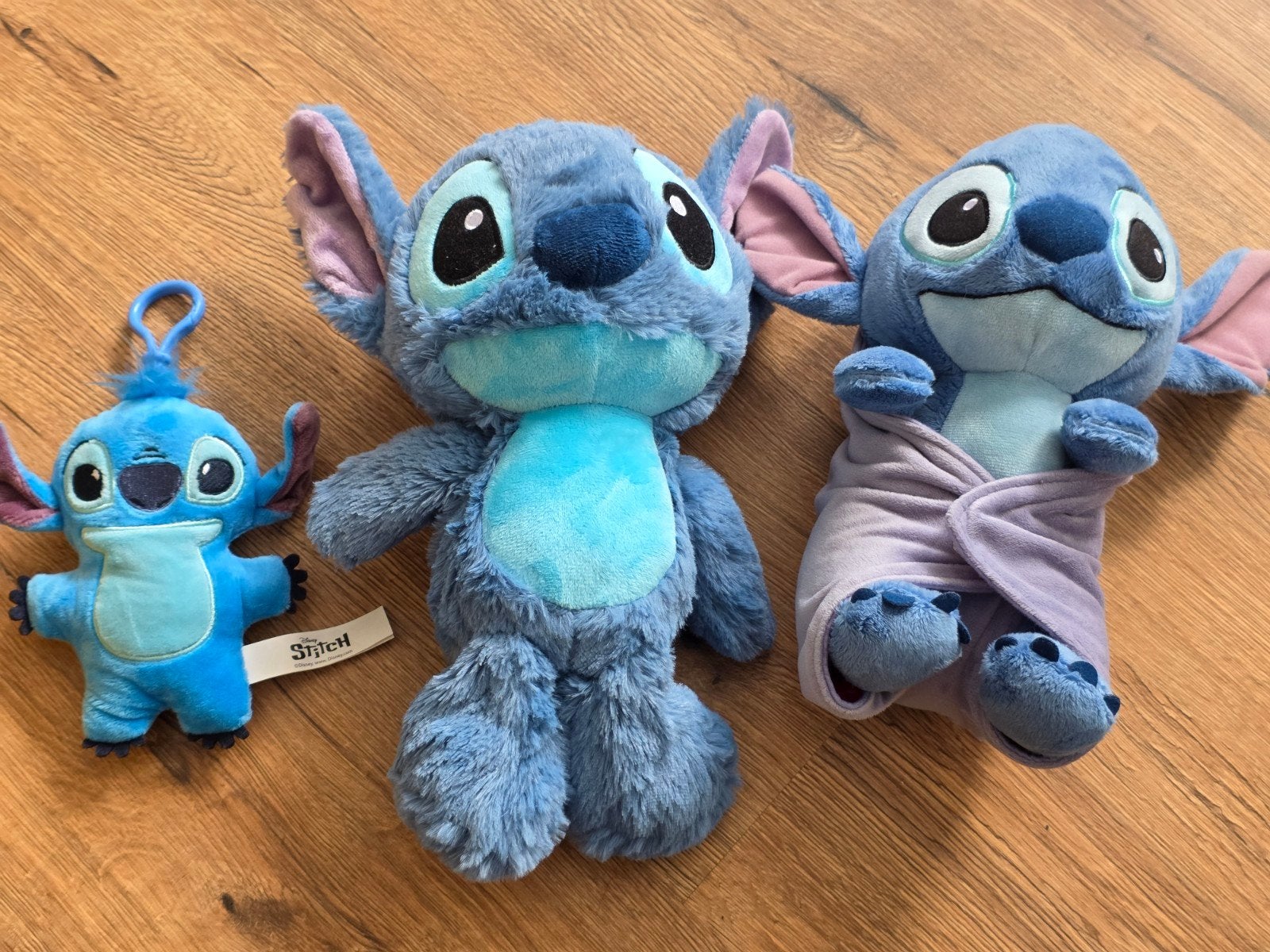 Stitch knuffels - diverse maten en uitvoeringen, Disney, Overige typen, Blauw, Ophalen of Verzenden