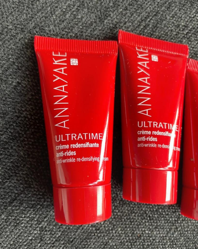 3x Annayake Ultratime Crème Redensifiante Anti-Rides 15ml, Ophalen of Verzenden, Nieuw, Gehele gezicht, Verzorging
