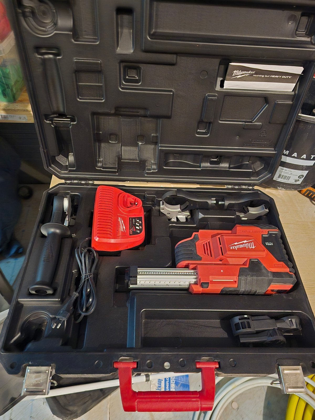 Milwaukee m12 hammervac, Ophalen, Nieuw, Boormachine