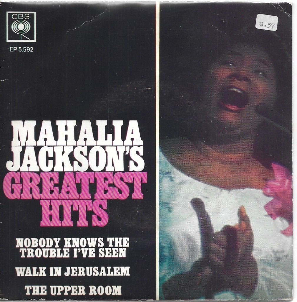 Vinyl EP Single Mahalia Jackson, EP, Ophalen of Verzenden, EP