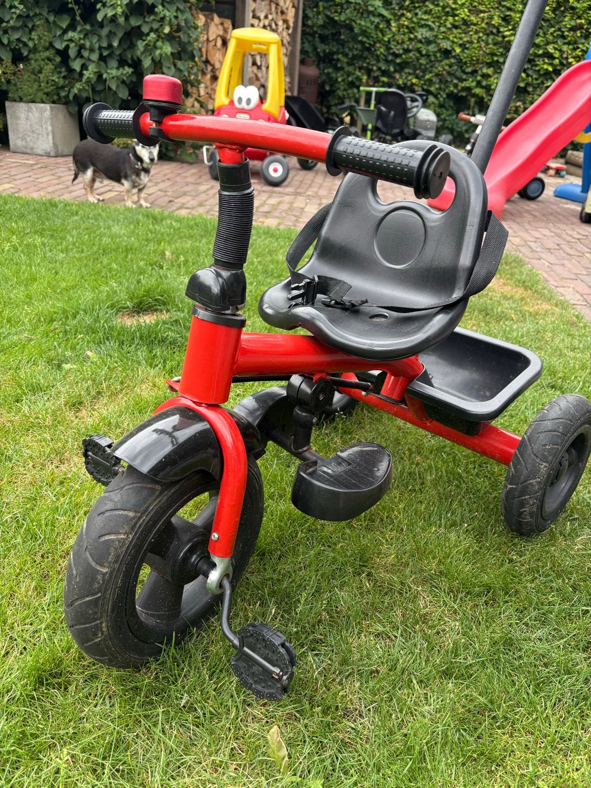 Driewieler, Fietsen en Brommers, Fietsen | Driewielers, Zo goed als nieuw, Duwstang, Velgrem, Ophalen