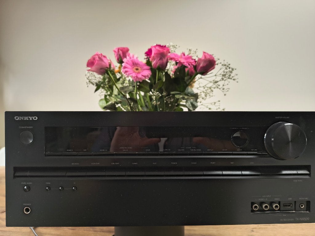 Onkyo TX NR509 AV-Reciever, Audio, Tv en Foto, Ophalen, Gebruikt, 120 watt of meer, Onkyo