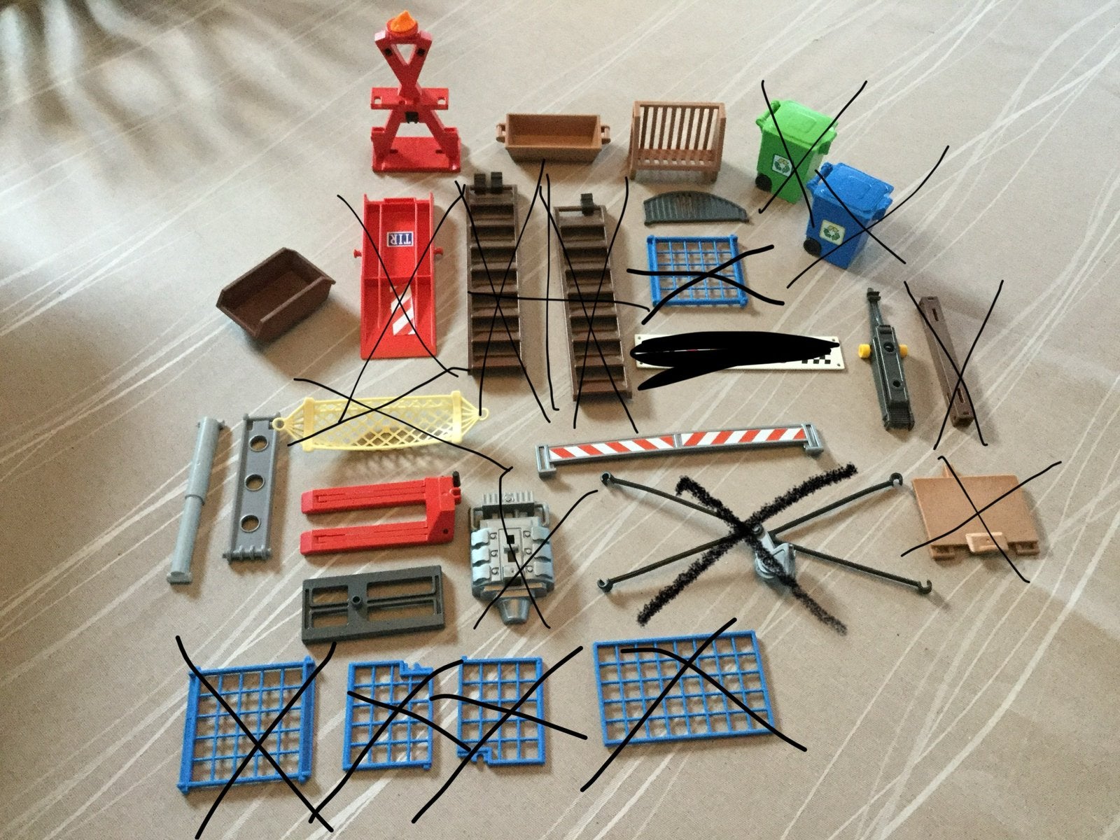 Playmobil onderdelen divers, Ophalen of Verzenden, Zo goed als nieuw