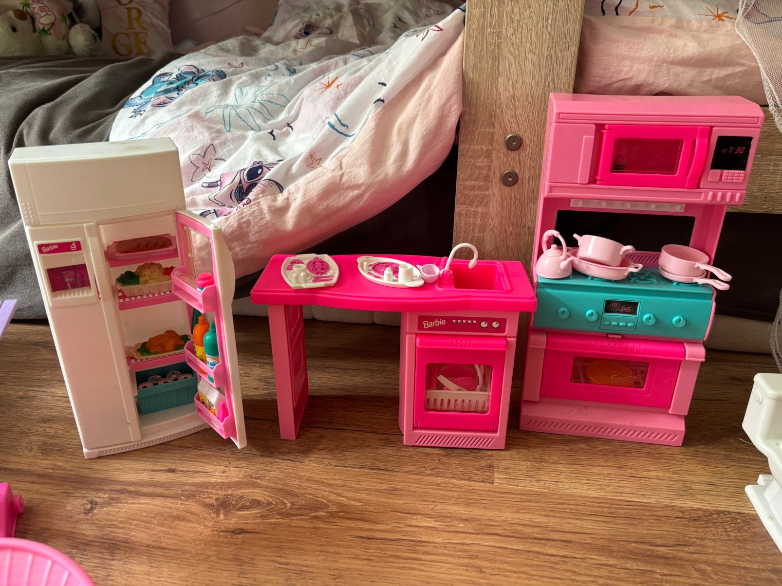 Uitgebreid barbie set, Kinderen en Baby's, Ophalen of Verzenden, Gebruikt, Toebehoren