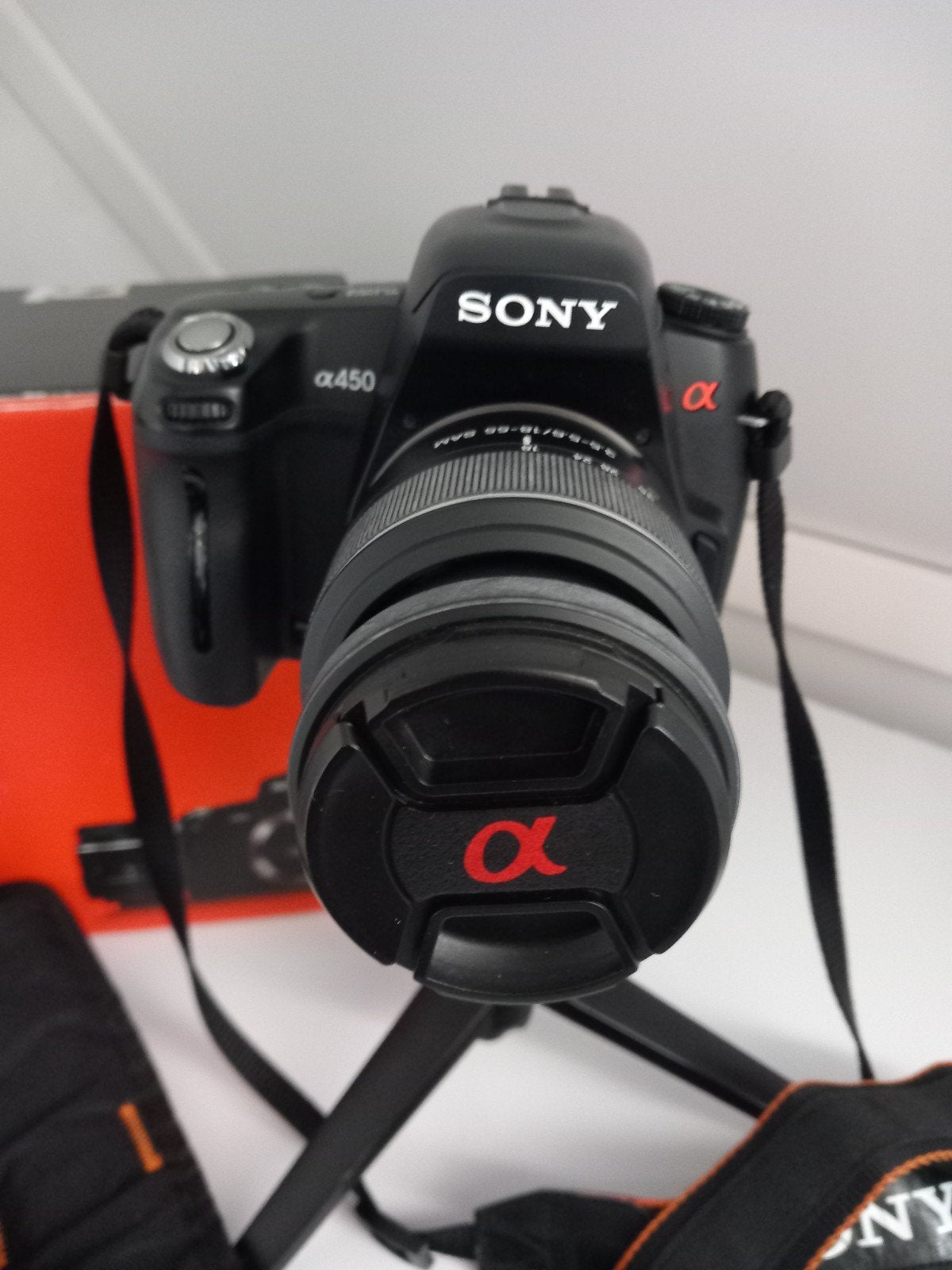 Sony alpha 450., Ophalen of Verzenden, Zo goed als nieuw, Sony, 8 keer of meer