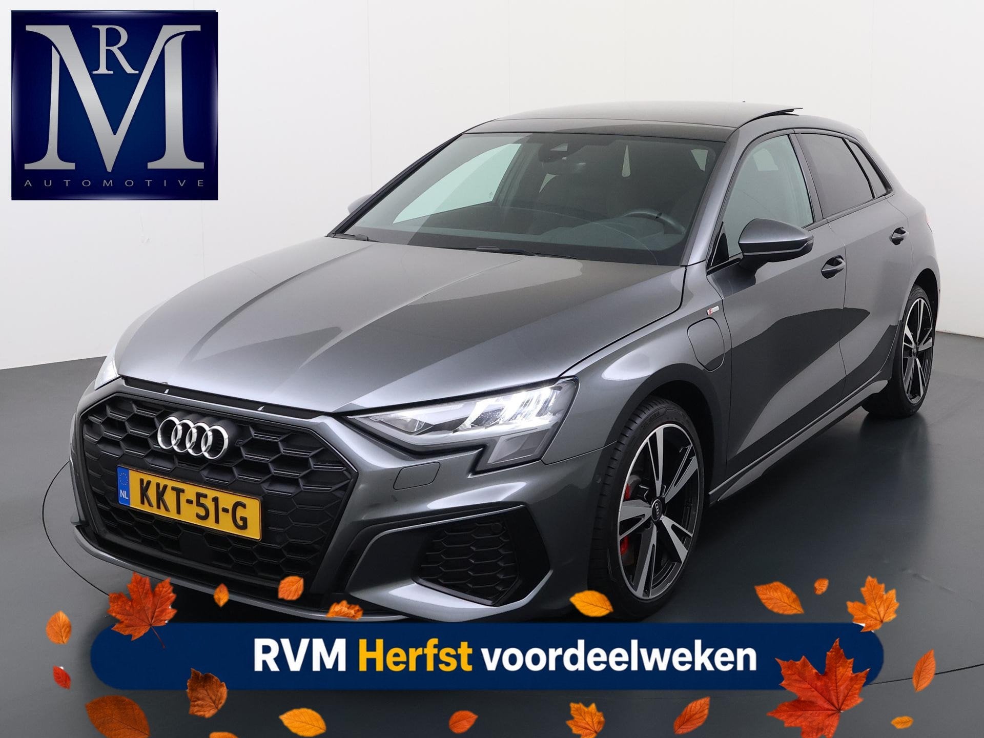 Audi A3 Sportback 45 TFSI e S edition Competition VAN: 34.90, Auto's, 77 km/l, Gebruikt, 4 cilinders, Leder en Stof