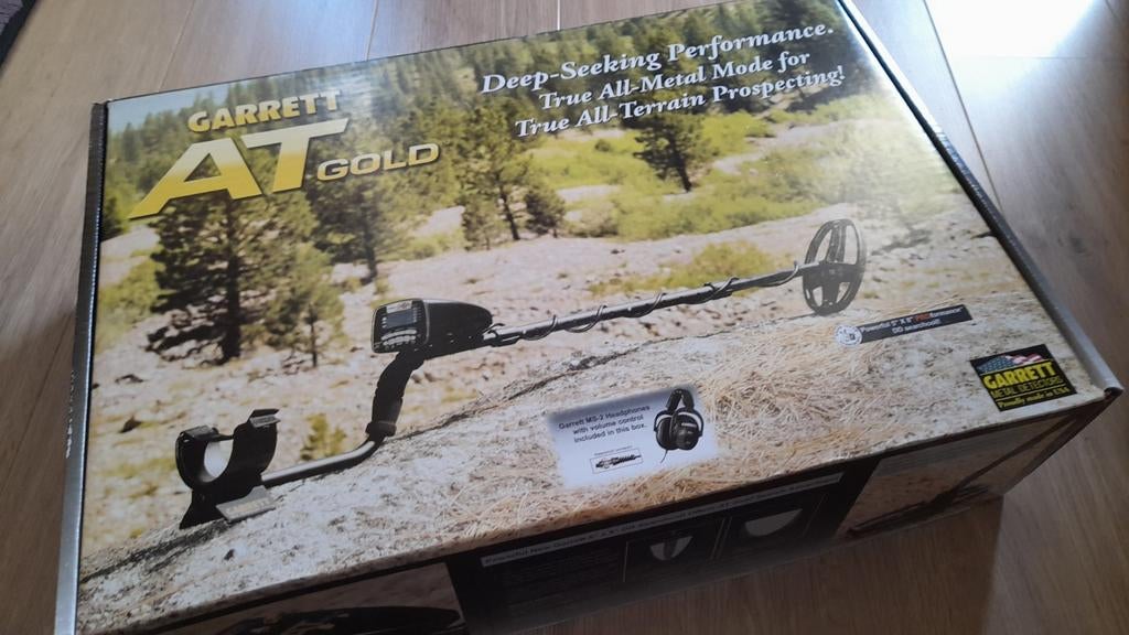 Garrett AT Gold met GP pinpointer., Hobby en Vrije tijd, Metaaldetectors, Zo goed als nieuw, Garrett, Ophalen