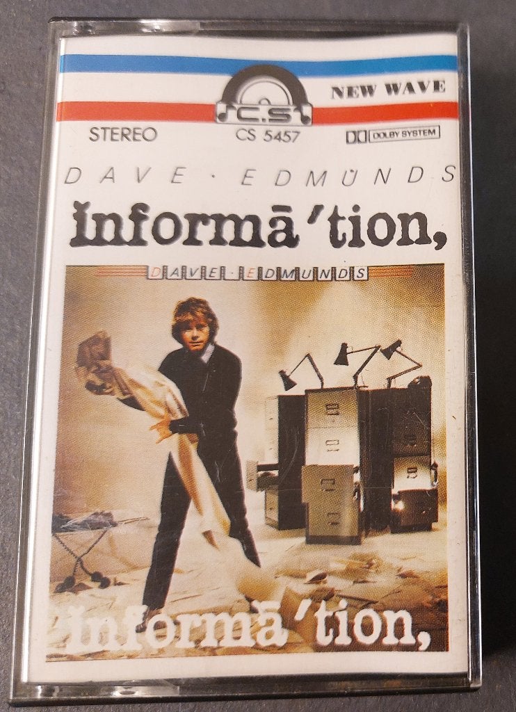 Dave Edmunds CASSETTE Informa'tion Singapore, Gebruikt, Verzenden, 1 bandje, NvT