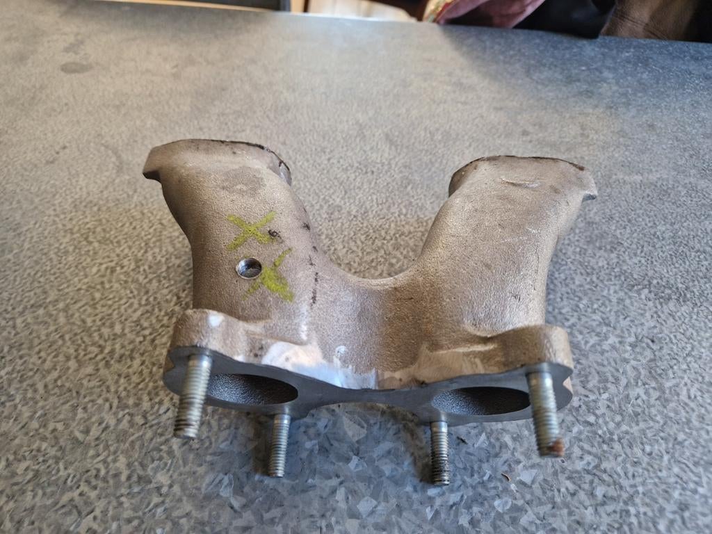 Weber inlaatspruitstuk renault  8, 10, 12, A110, 1108,1289, Auto-onderdelen, Brandstofsystemen, Ophalen of Verzenden, Gebruikt