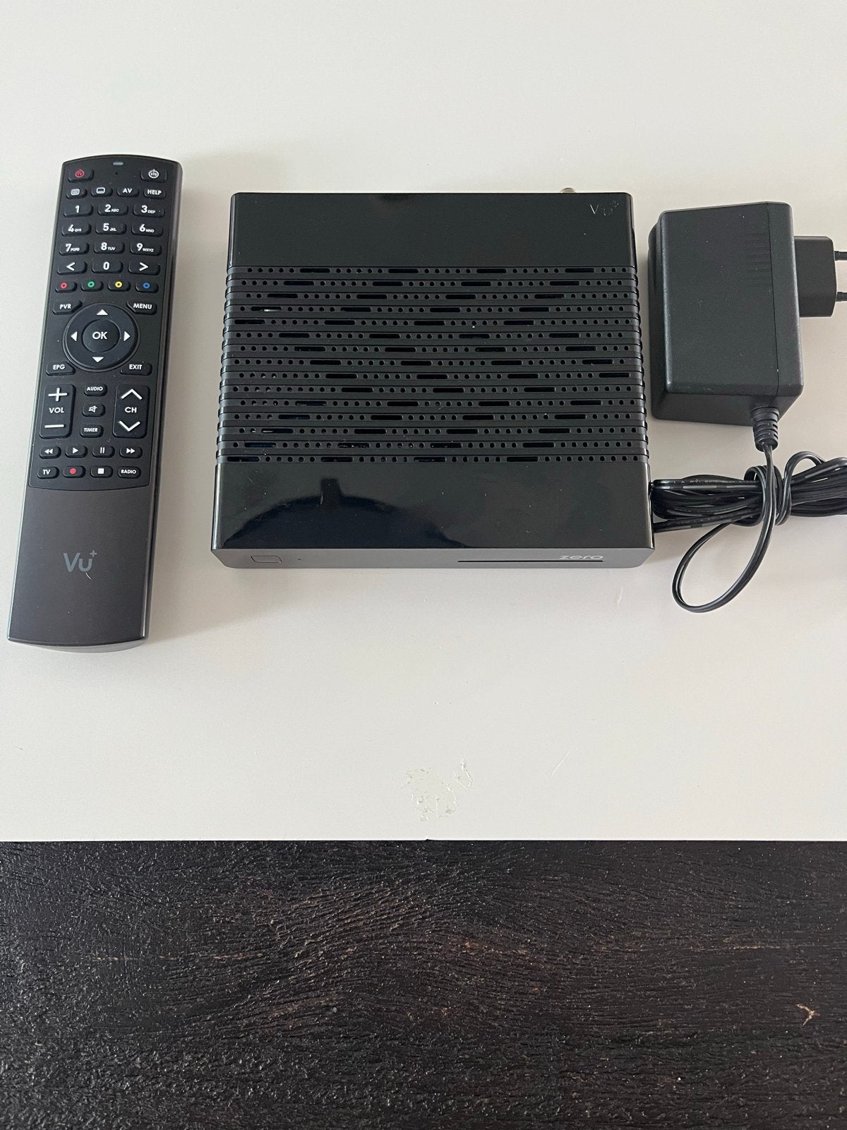 VU+ Zero HD Satellietontvanger met afstandsbediening, Ophalen of Verzenden, Gebruikt, Decoder