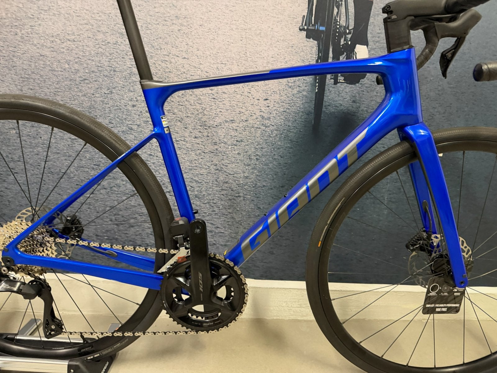 Giant defy advanced 1 maat M - 54 nieuw shimano 105 di2, Fietsen en Brommers, Fietsen | Racefietsen, Ophalen, Carbon, Giant, Zo goed als nieuw