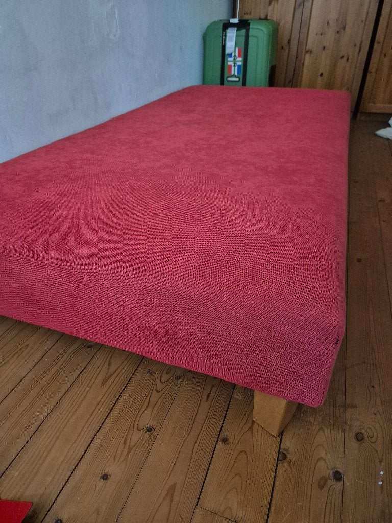1-persoons bed, Ophalen, Eenpersoons, 200 cm, Stof