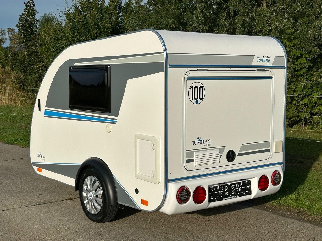 Tomplan Mini Tommy TMC 25 teardrop / mini caravan, 2021, Overige merken, Tot en met 2, Schokbreker, Bedrijf