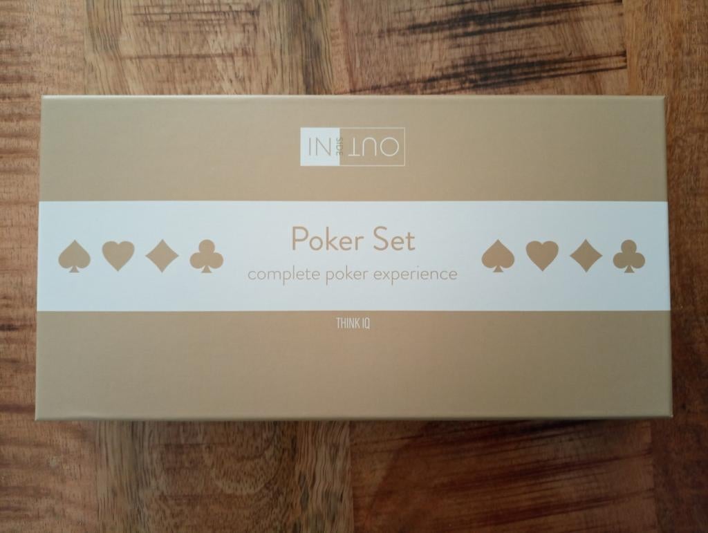 Complete Poker Set Experience - Nieuw in Doos, Vijf spelers of meer, Ophalen of Verzenden, Nieuw, In & Out / Think IQ