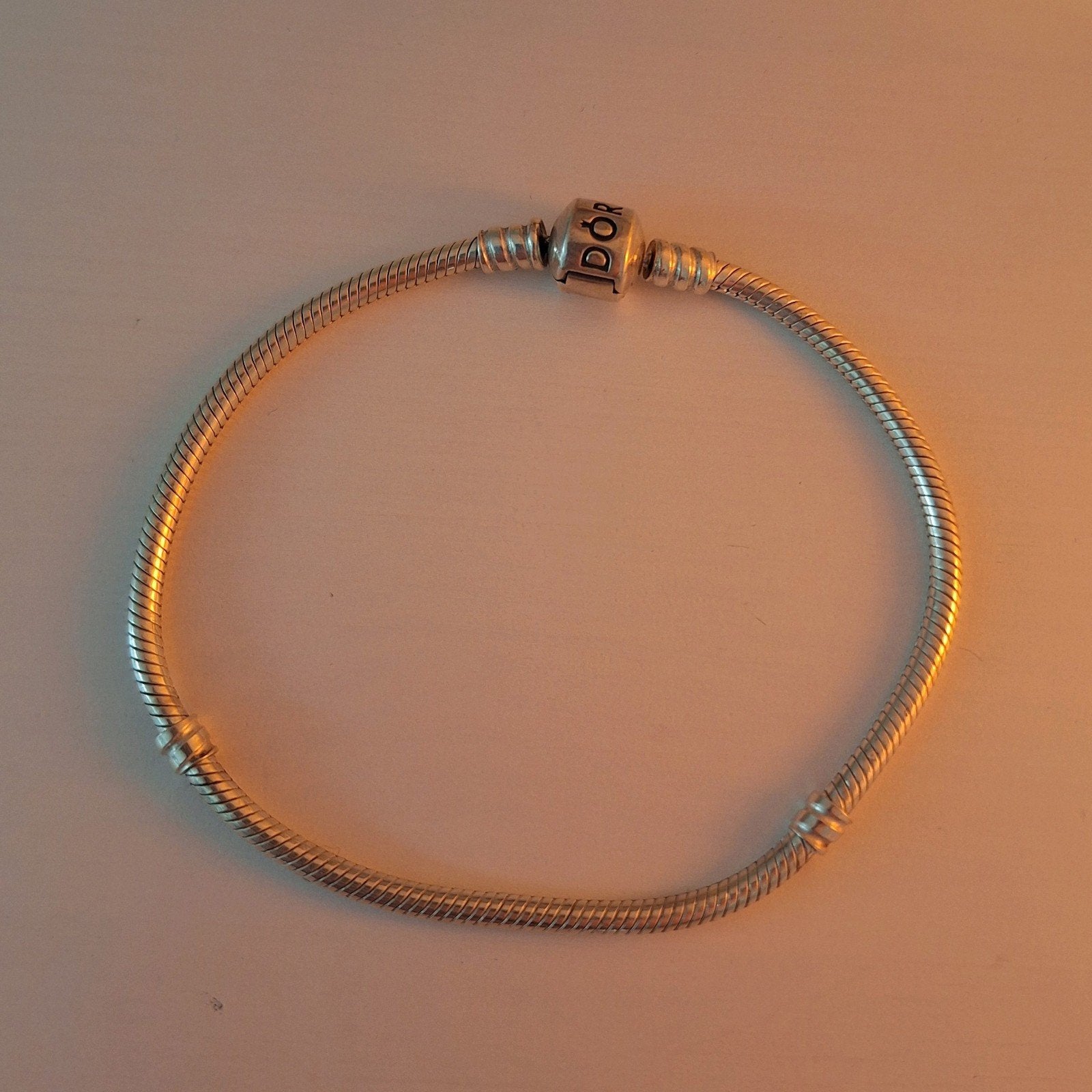 Pandora Moments armband zilver, Sieraden, Tassen en Uiterlijk, Ophalen of Verzenden, Zo goed als nieuw, Met bedels of kralen, Zilver