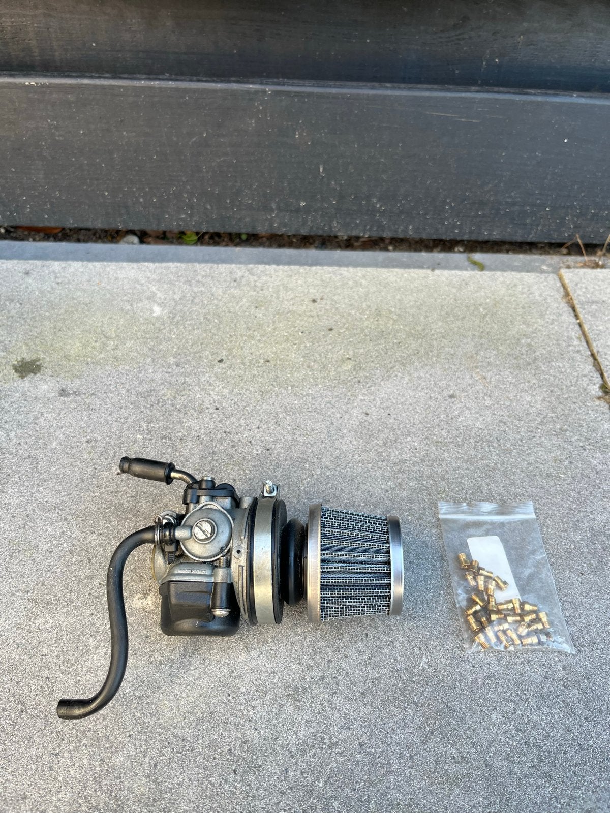 Dellorto SHA 14/12 P Carburateur met luchtfilter, Ophalen, Gebruikt, Carburateur