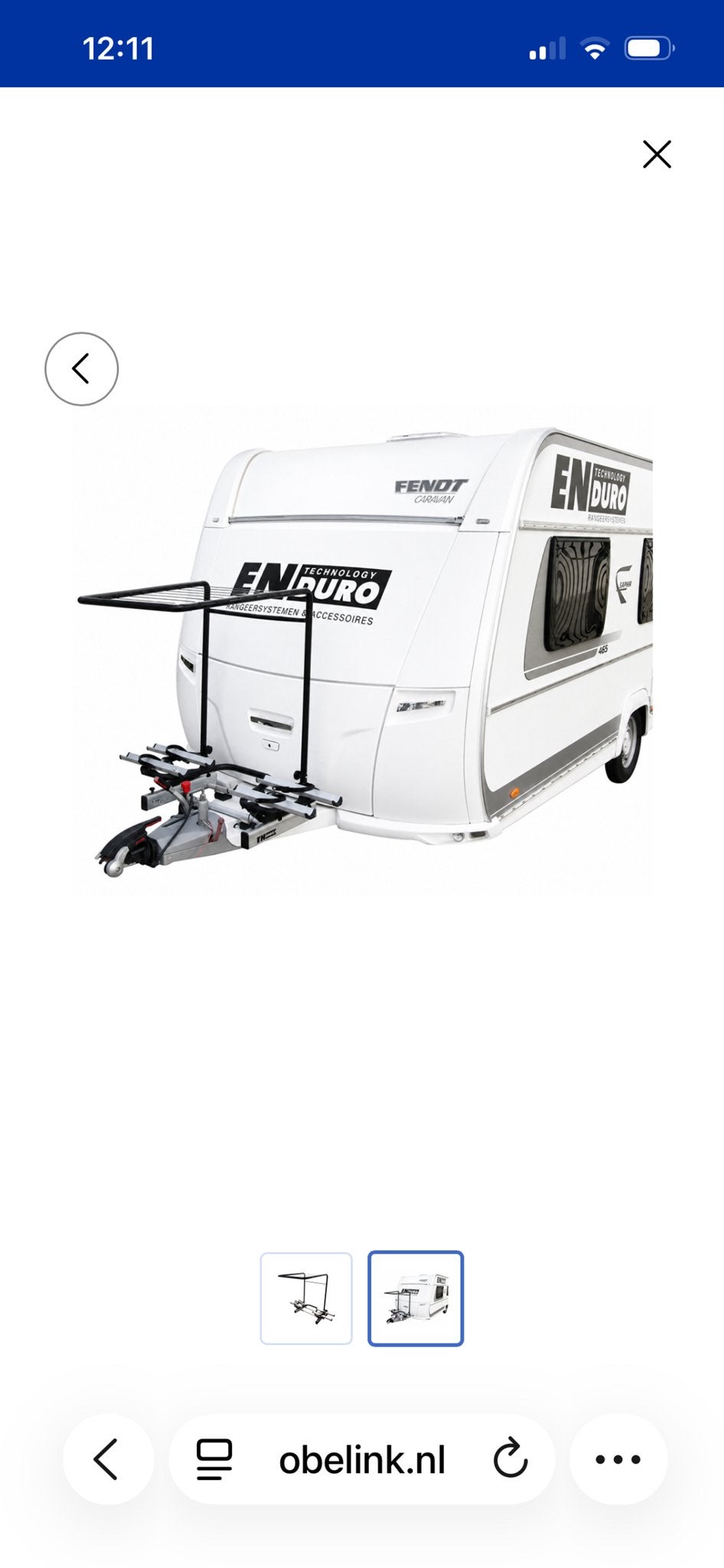 Enduro DR110 Droogrek voor Caravan/Camper, Ophalen of Verzenden, Gebruikt