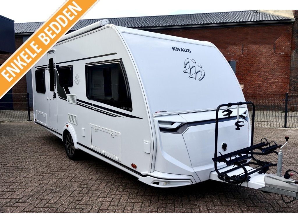 Knaus Sudwind 60 Years 500 EU 2024 Mover Luifel Fiets 1800KG, Caravans en Kamperen, Caravans, Rondzit, Bedrijf, Schokbreker, 5 tot 6 meter