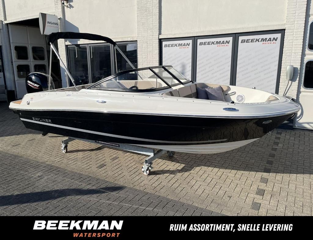 Bayliner VR4 Bowrider met Mercury 150 PK! Nieuw, Nieuw, Polyester, Benzine, 120 tot 200 pk