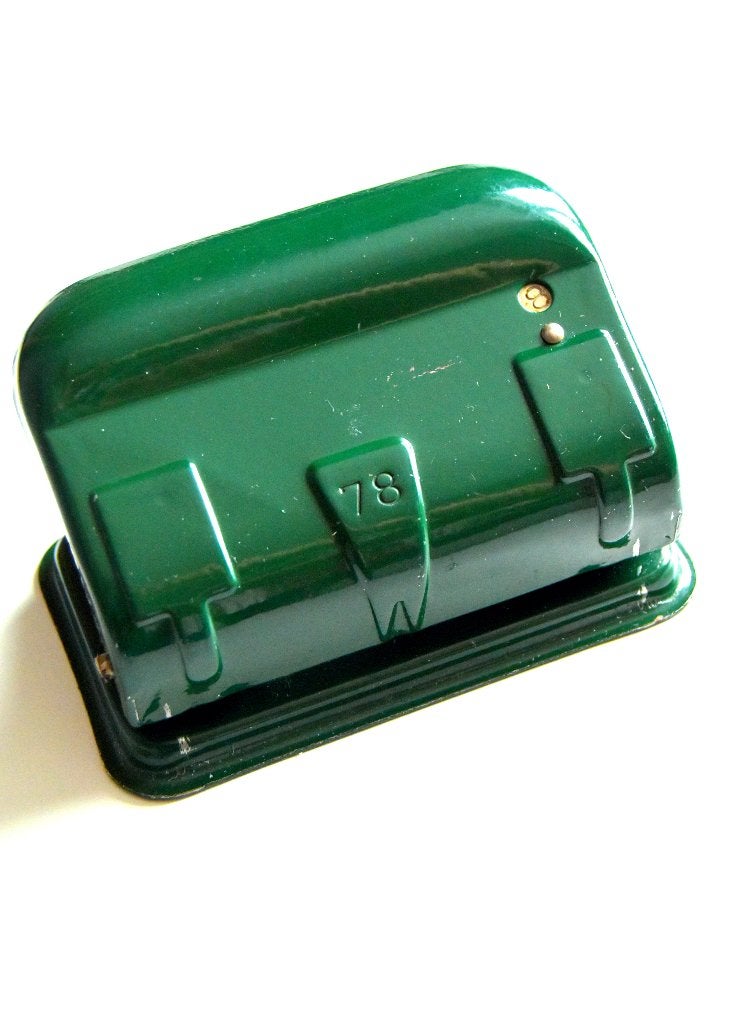 Vintage SAX 333 perforator, verstelbaar in prima staat, Antiek en Kunst, Ophalen of Verzenden