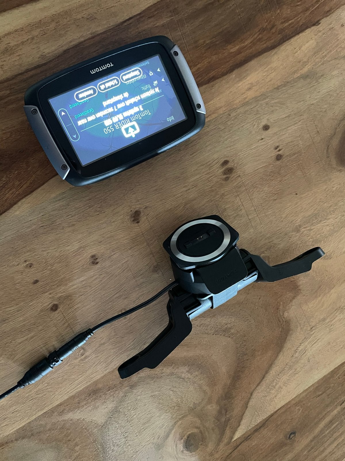 TomTom Rider 550 - Motorfiets Navigatiesysteem, Motoren, Ophalen of Verzenden, Gebruikt