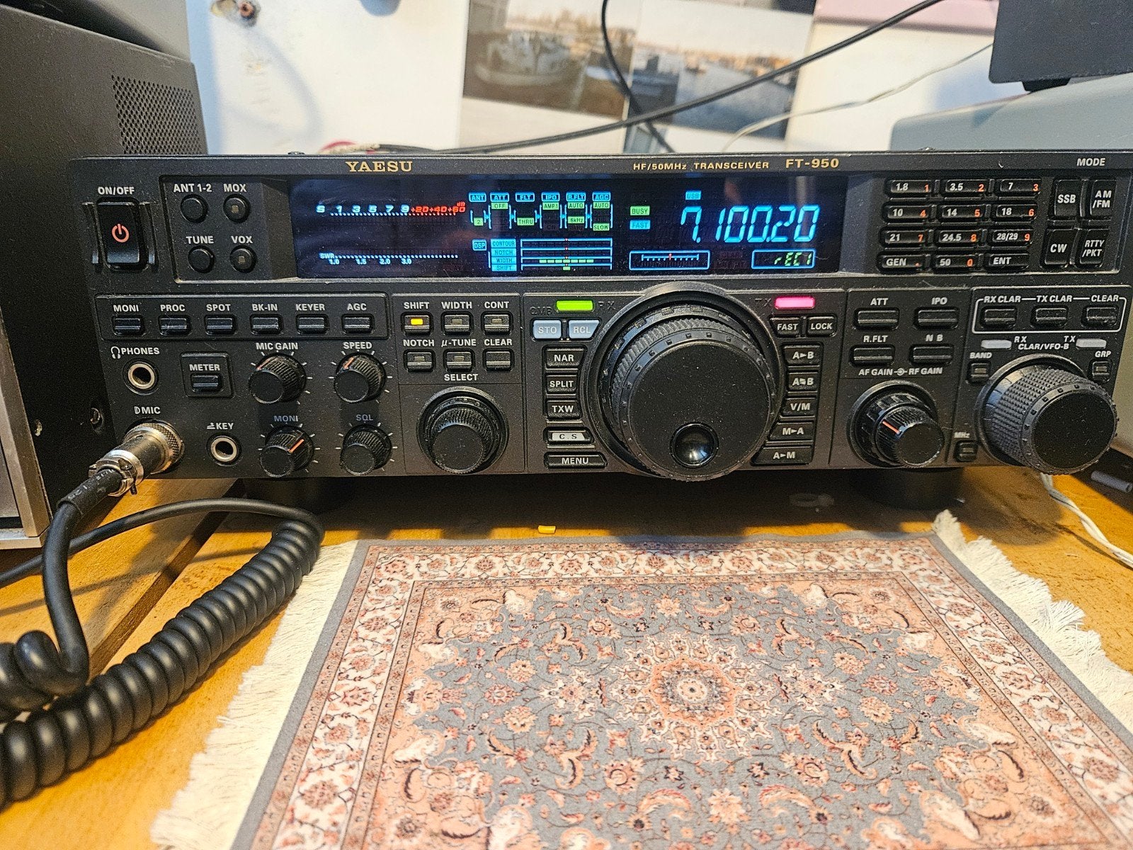 te koop mooie yaesu ft950, Ophalen of Verzenden, Gebruikt