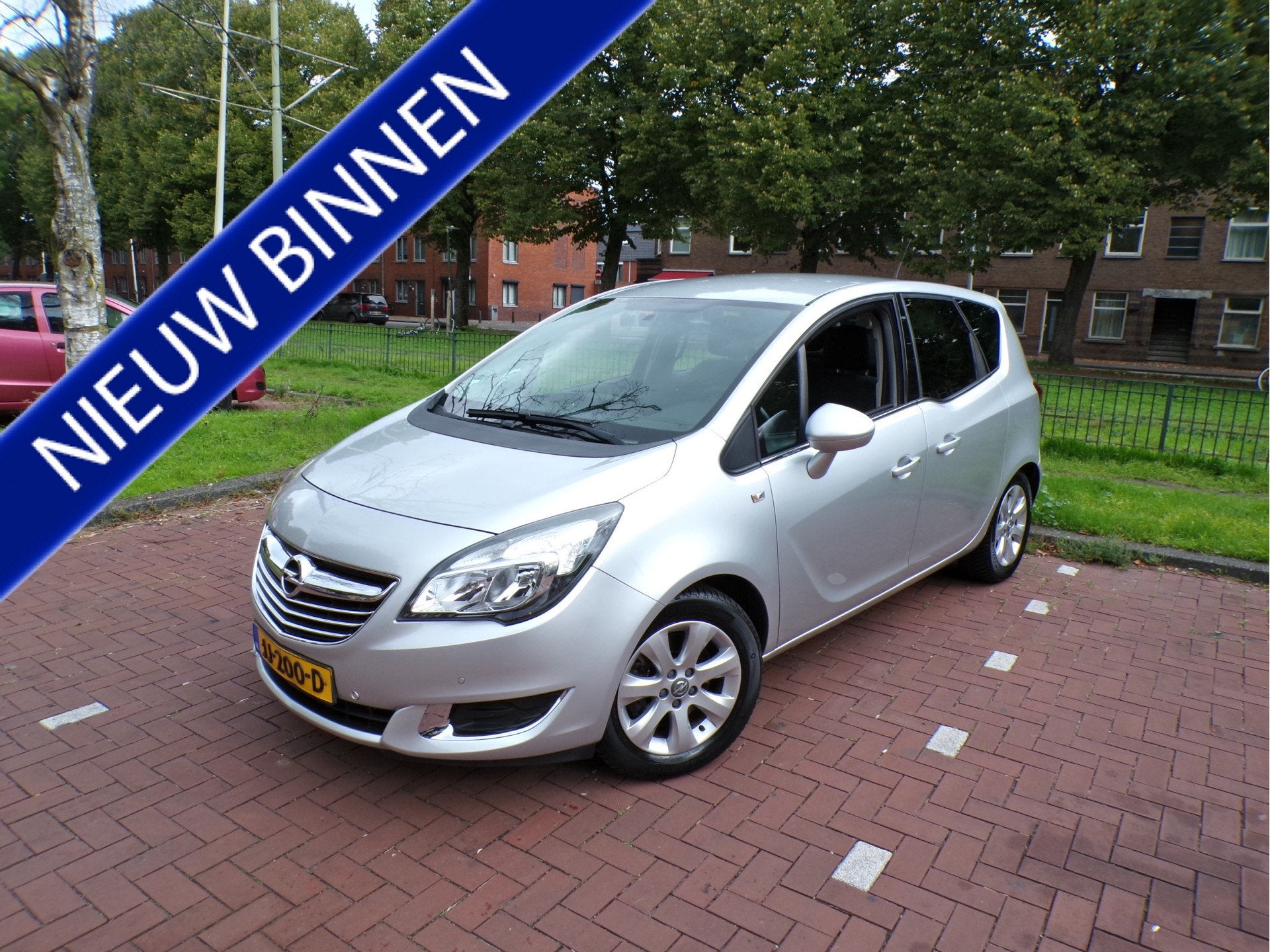 Opel Meriva 1.4 Turbo Cosmo VAN A TOT Z DEALER ONDERHOUDEN.., Auto's, Voorwielaandrijving, Dealer onderhouden, Gebruikt, 4 cilinders
