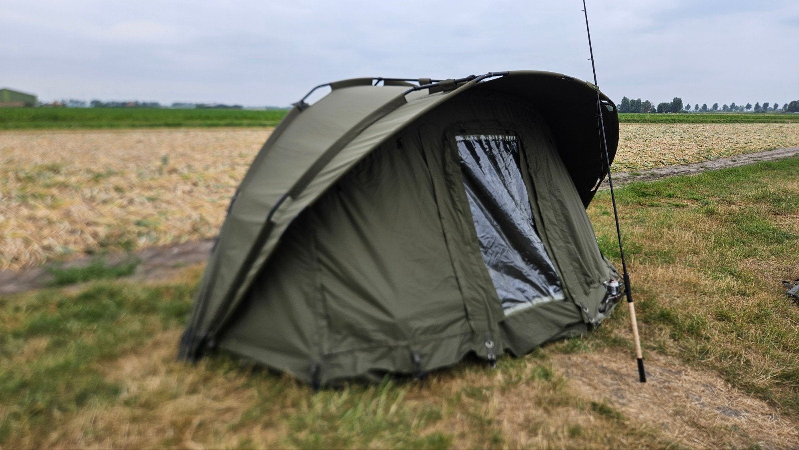 Fox Eclipse 2 Man Bivvy Tent met Onderzeil, Ophalen, Tot en met 2
