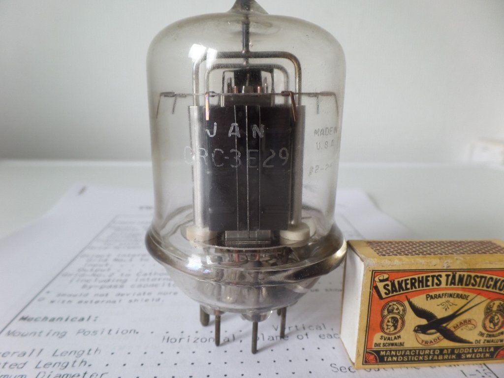 Electronenbuis, RCA, JAN CRC-3E29 (1955)-(#9113), Ophalen of Verzenden, Gebruikt