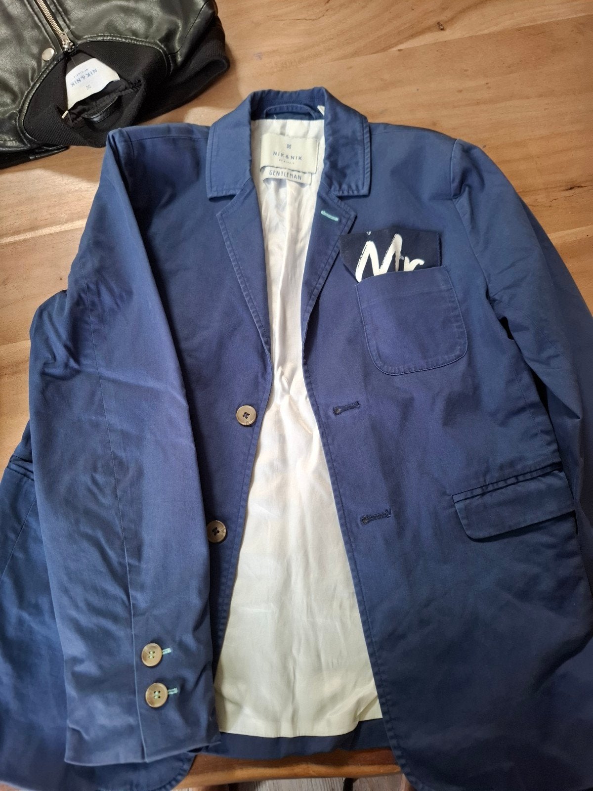 NIK&NIK by Nikkie Gentleman Blazer Maat 12/152, Ophalen, NIK&NIK by Nikkie, Zo goed als nieuw, Jongen