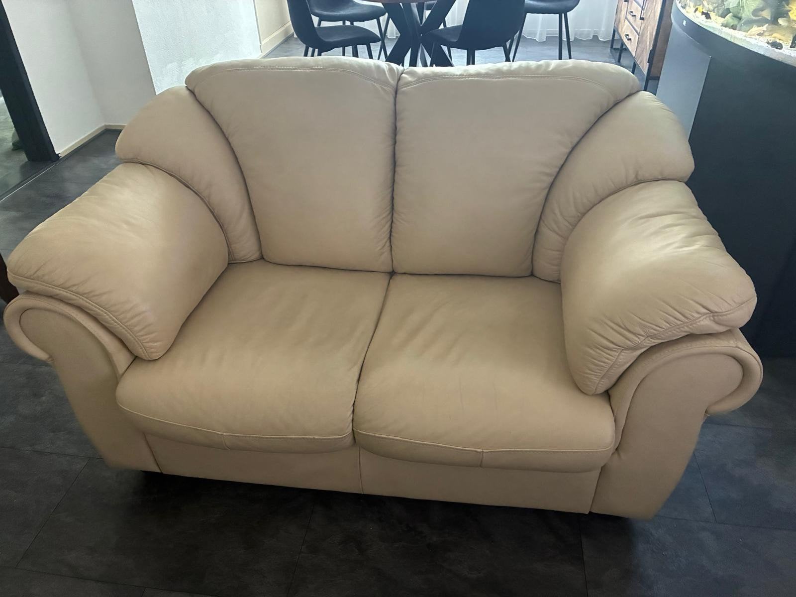Bankstel, Huis en Inrichting, Banken | Bankstellen, Ophalen of Verzenden, Gebruikt, 75 tot 100 cm