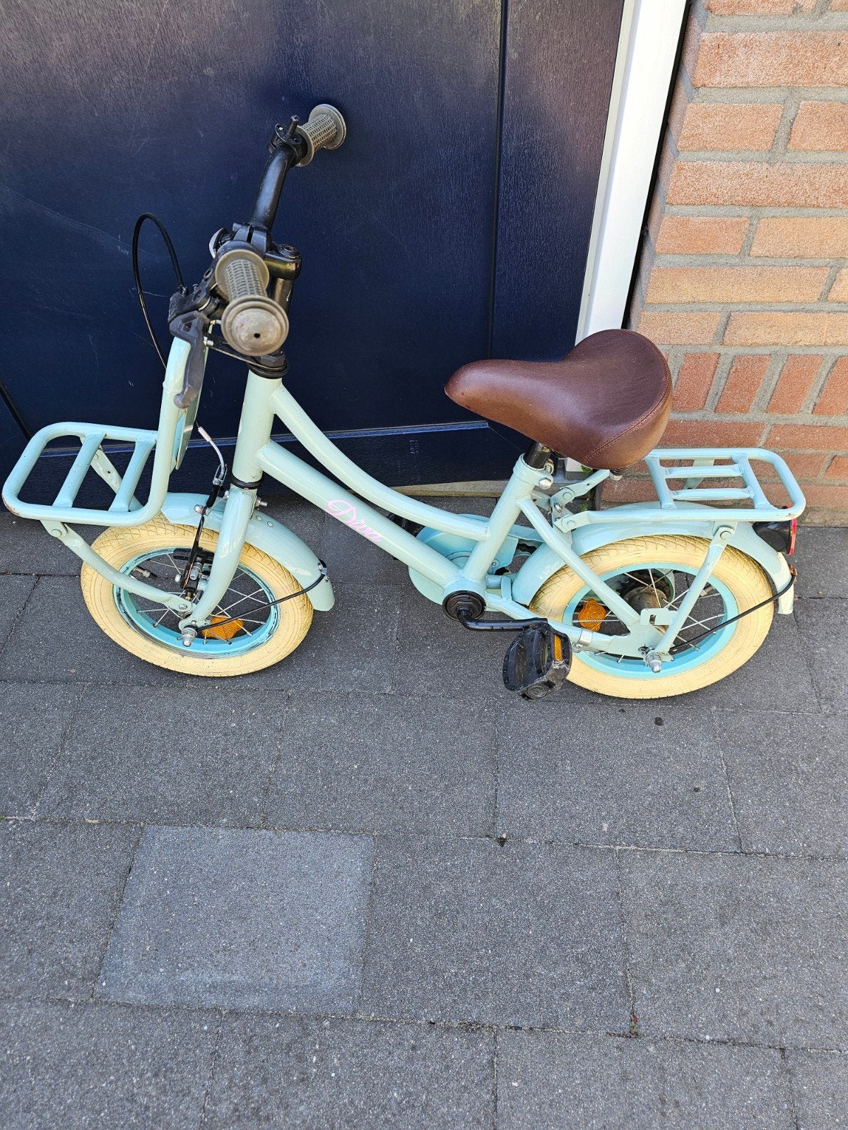Spirit diva meisjesfiets 12 inch (incl. zijwieltjes), Fietsen en Brommers, Fietsen | Kinderfietsjes, Ophalen, Zijwieltjes, Gebruikt