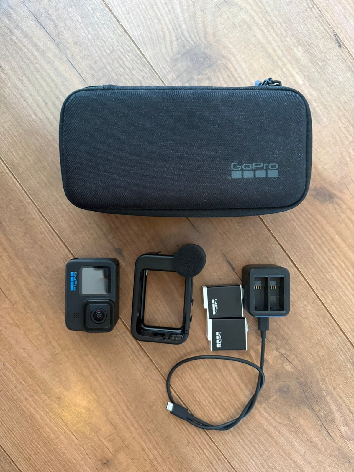 GoPro Hero 11 Black - Incl. Media Mod, Dual Charger & Accu's, Ophalen, Zo goed als nieuw, GoPro