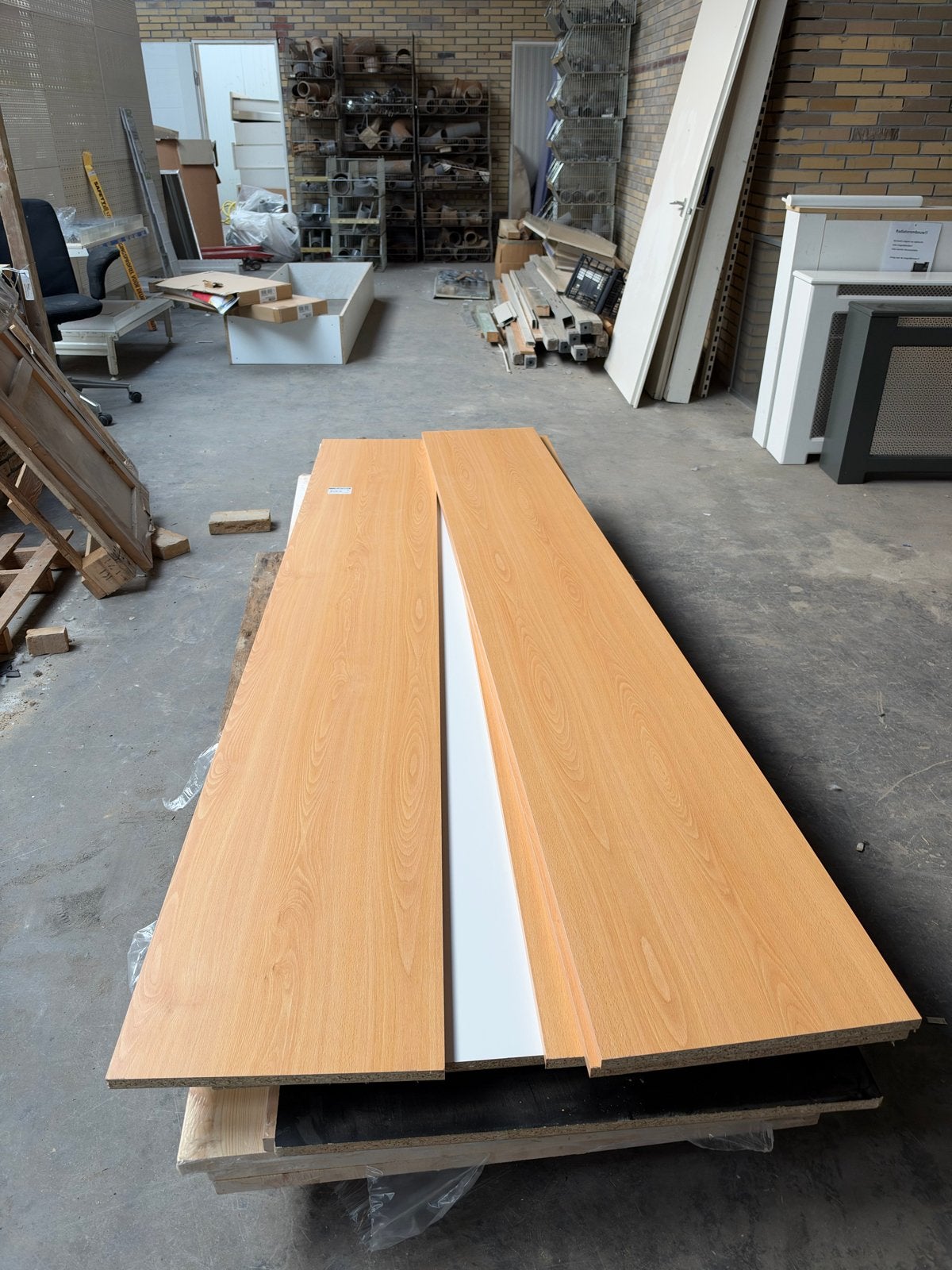 CanDo Beuken Planken 250 x 40 cm 18mm, Doe-het-zelf en Verbouw, Minder dan 25 mm, Nieuw, Ophalen of Verzenden, 200 tot 250 cm