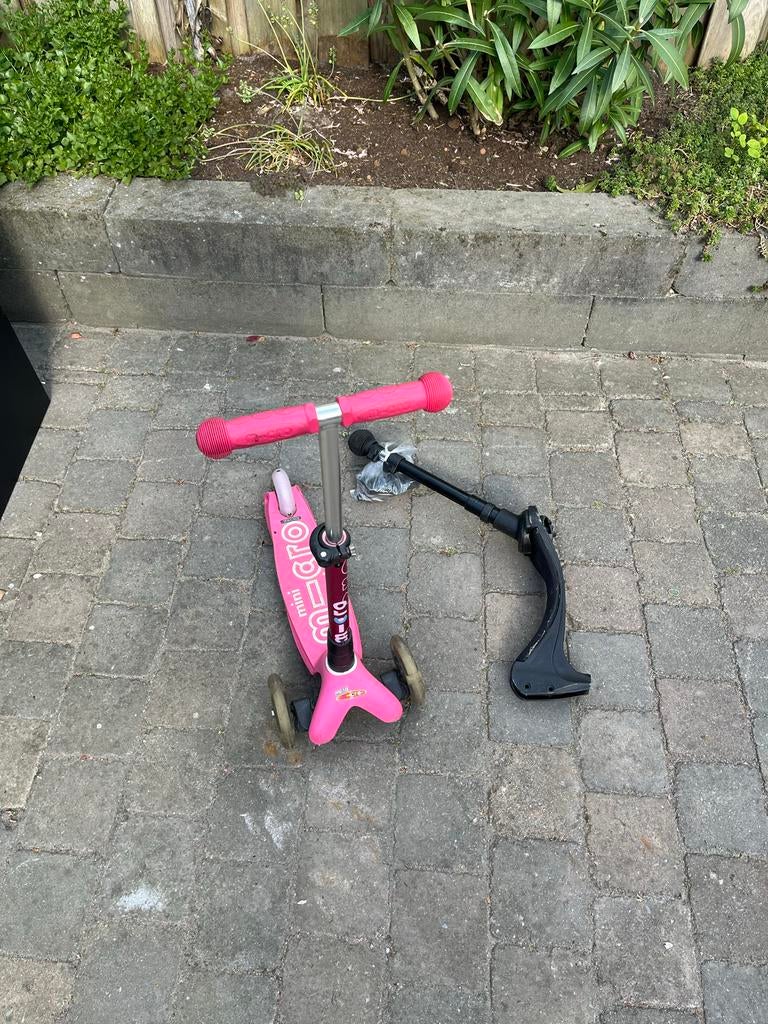 Micro Mini Step Roze - Gebruikt maar in goede staat, Fietsen en Brommers, Steps, Ophalen of Verzenden, Gebruikt, Gewone step