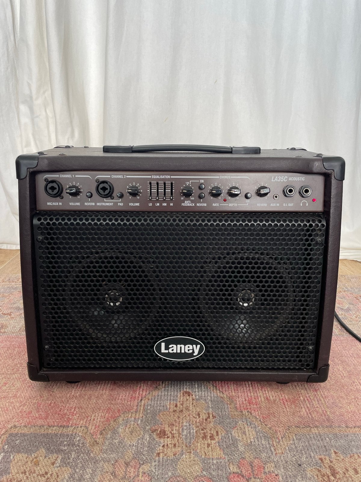 Laney LA35C Akoestische Gitaar/zang versterker, Muziek en Instrumenten, Ophalen of Verzenden, Gebruikt, Akoestische gitaar