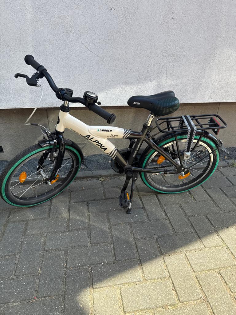 Alpina Yabber kinderfiets - 16 inch, Fietsen en Brommers, Ophalen, Gebruikt, Velgrem, 16 tot 20 inch