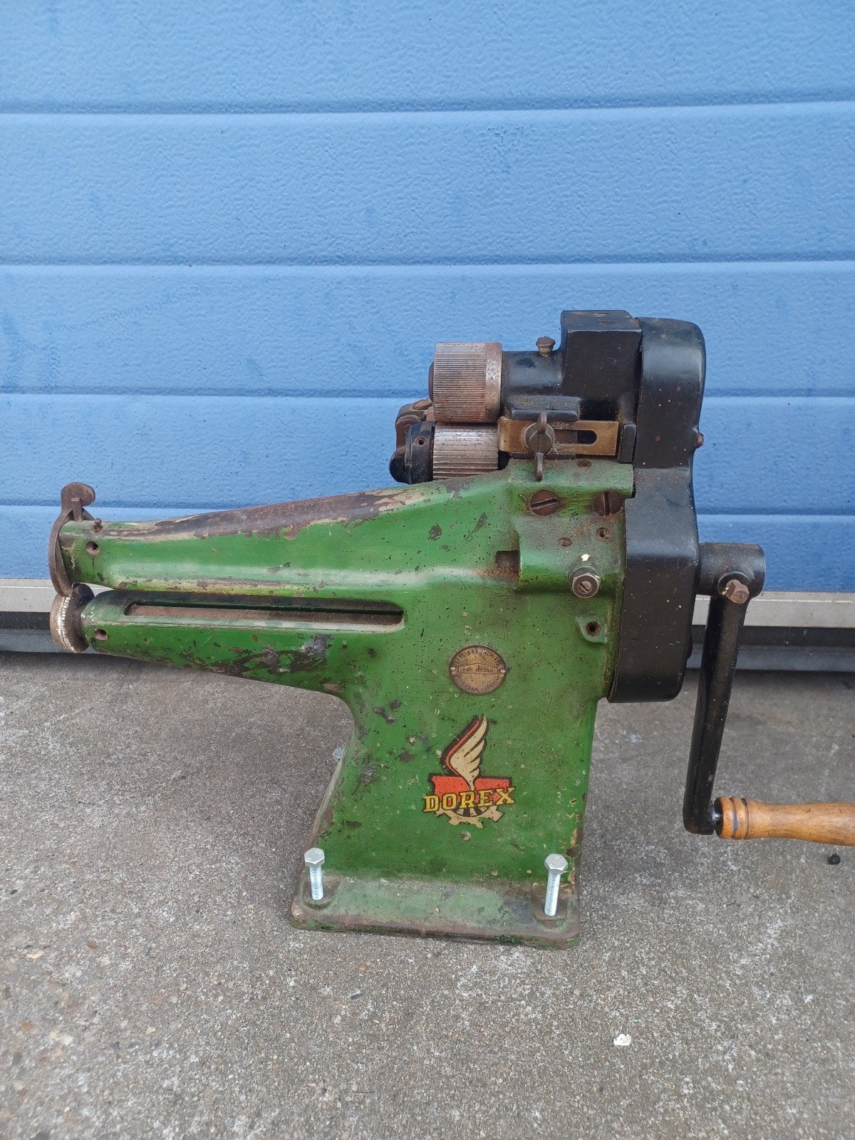 Vintage DOREX Leersnijder - Ambachtelijk Gereedschap, Ophalen, Gebruikt