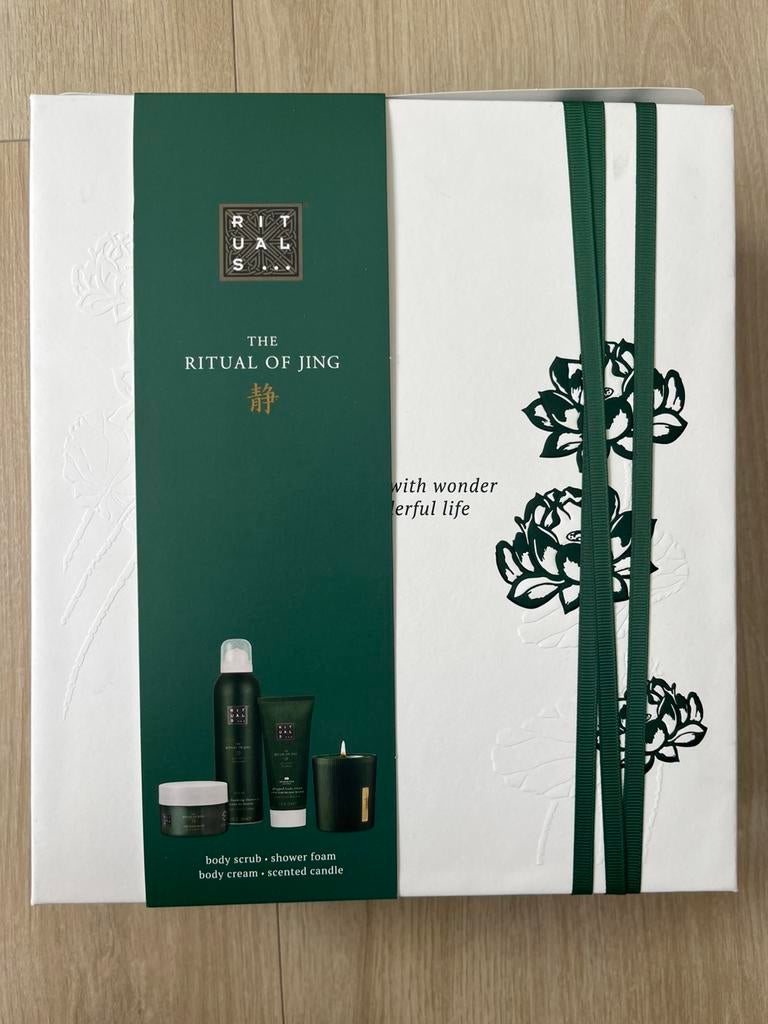 Rituals Giftset Ritual of Jing, Sieraden, Tassen en Uiterlijk, Uiterlijk | Lichaamsverzorging, Ophalen of Verzenden, Nieuw, Bad & Douche