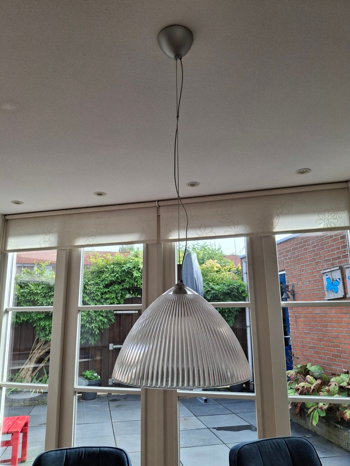 LuciTalia hanglamp design helder, Ophalen, Design, Minder dan 50 cm, Glas