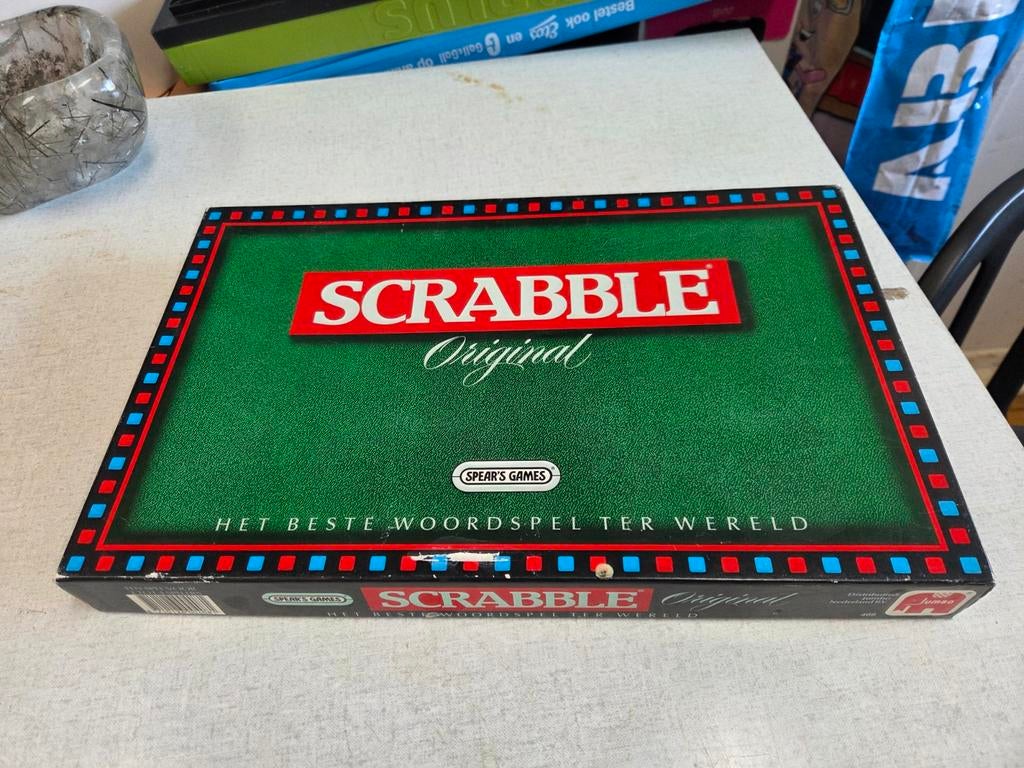 Scrabble Original Bordspel - Het Beste Woordspel, Drie of vier spelers, Ophalen of Verzenden, Gebruikt, Spear's Games