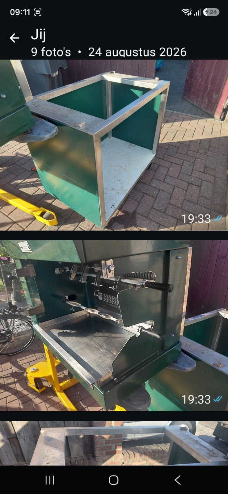 barbecue/ kippengrill, Ophalen of Verzenden