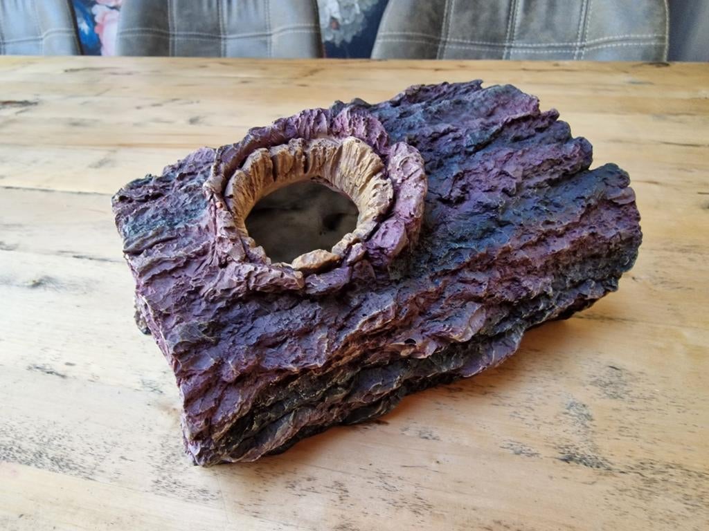 Kunststof boomstam (hol) voor aquarium., Ophalen of Verzenden