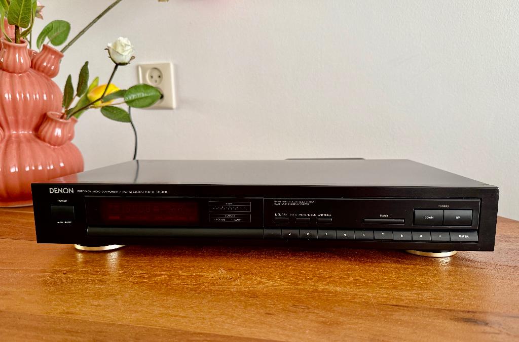 Denon TU-460 tuner. Nette vintage hifi radio., Ophalen, Gebruikt, Tuner of Radio, Denon